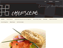 Tablet Screenshot of chefscene.com